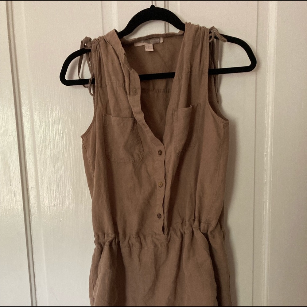 Brown boho dress